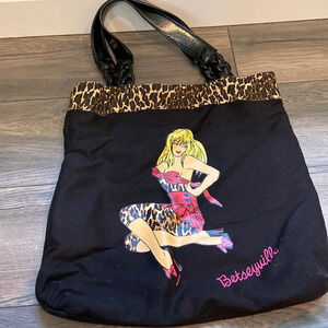 Betseyville Black pinup Tote